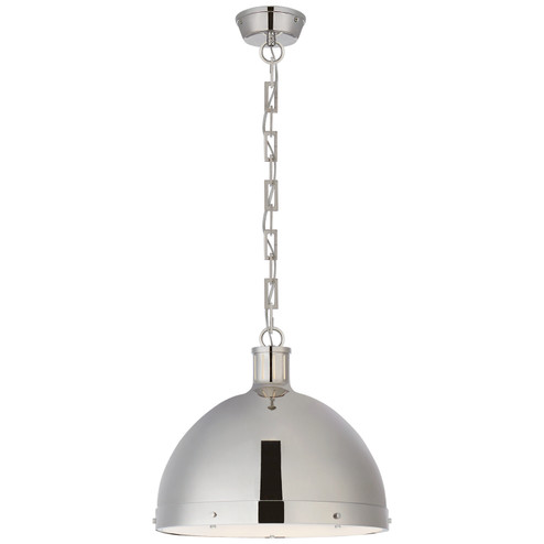 Hicks Two Light Pendant in Polished Nickel (268|TOB 5071PN)