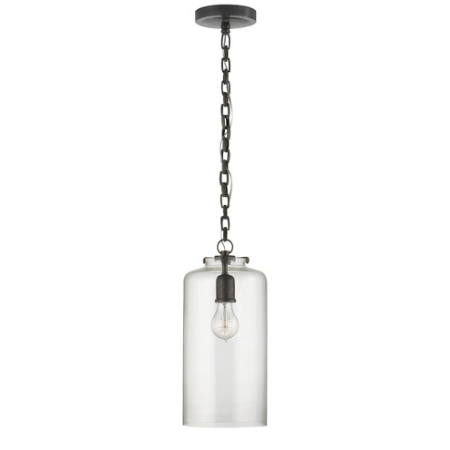 Katie Cylider One Light Pendant in Bronze (268|TOB 5226BZ/G3-CG)