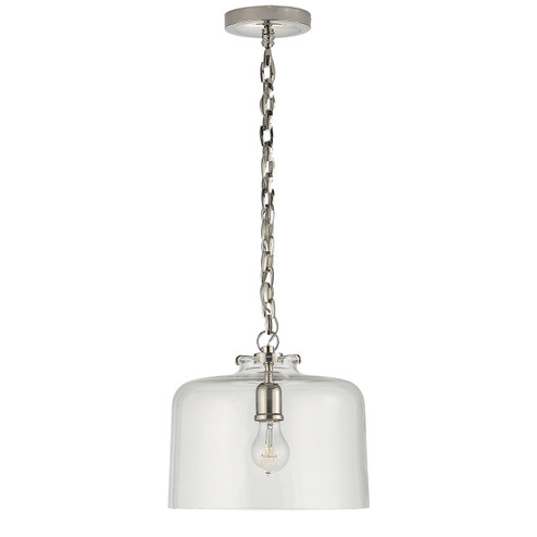 Katie Dome One Light Pendant in Polished Nickel (268|TOB 5226PN/G5-CG)