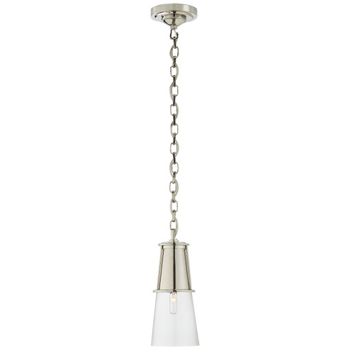 Robinson One Light Pendant in Polished Nickel (268|TOB 5751PN-CG)