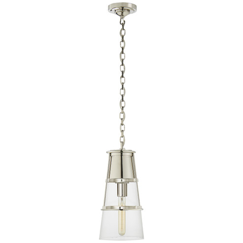 Robinson One Light Pendant in Polished Nickel (268|TOB 5752PN-CG)