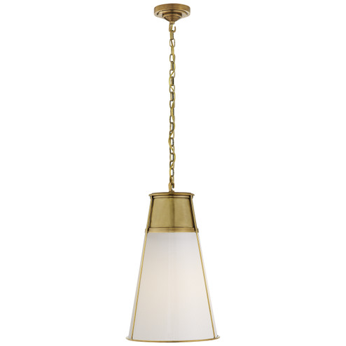 Robinson One Light Pendant in Hand-Rubbed Antique Brass (268|TOB 5753HAB-WG)