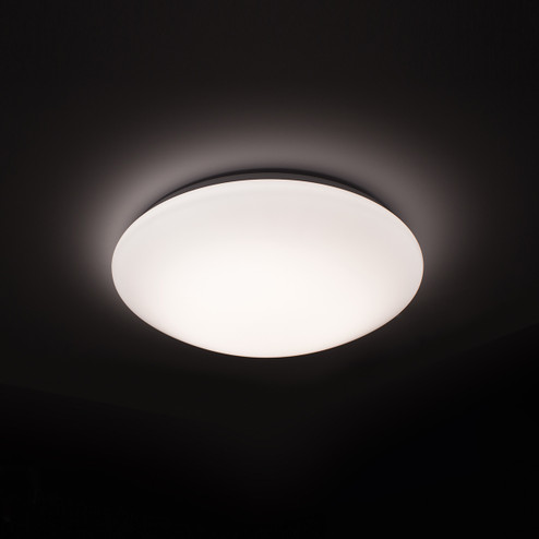 Glo LED Flush Mount in White (34|FM-211-CS-WT)