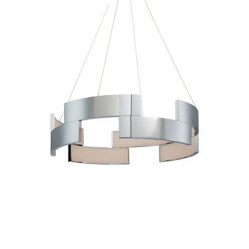 Trap LED Pendant in Chrome (34|PD-95827-CH)