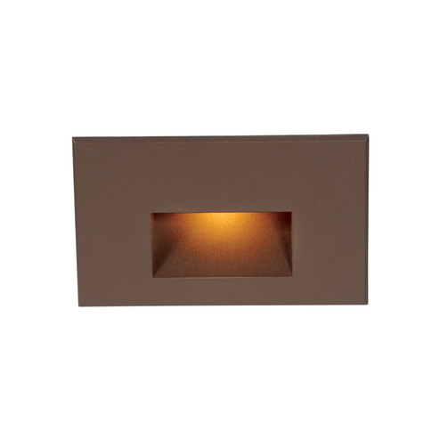 Led100 LED Step and Wall Light in Bronze on Aluminum (34|WL-LED100F-AM-BZ)