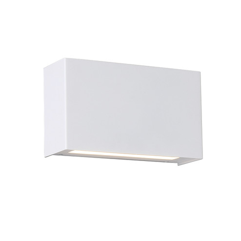 Blok LED Wall Sconce in White (34|WS-25612-WT)