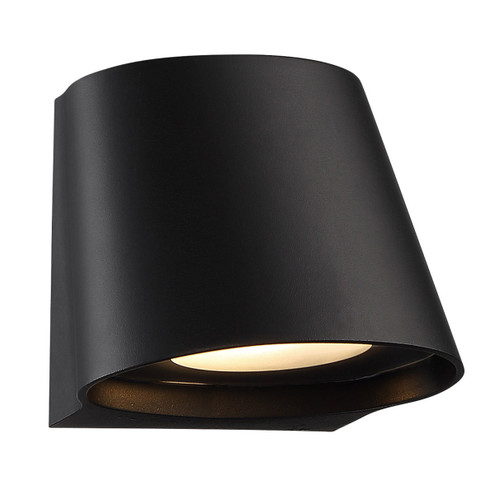 Mod LED Wall Light in Black (34|WS-W65607-BK)