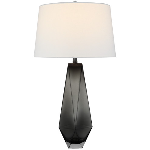 Gemma LED Table Lamp in Smoked Glass (268|CHA 8438SMG-L)