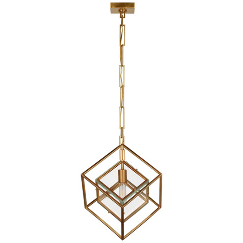 Cubed LED Pendant in Gild (268|KW 5023G-CG)