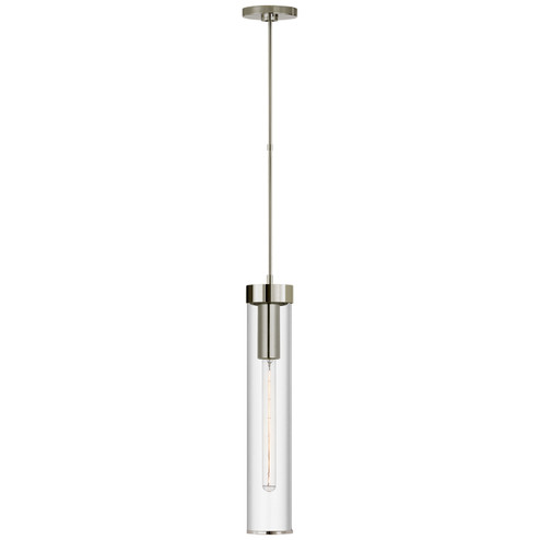 Liaison One Light Pendant in Polished Nickel (268|KW 5118PN-CG) Liaison One Light Pendant in Polished Nickel (268|KW 5118PN-CG)