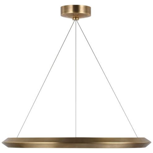 Encircle LED Chandelier in Natural Brass (268|PB 5150NB)