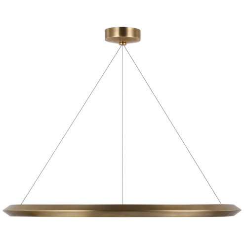 Encircle LED Chandelier in Natural Brass (268|PB 5151NB)