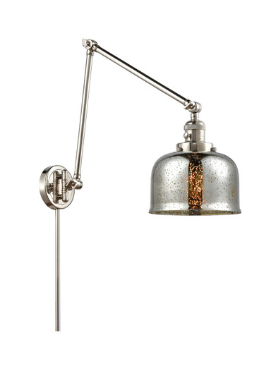Franklin Restoration One Light Swing Arm Lamp in Polished Nickel (405|238-PN-G78)