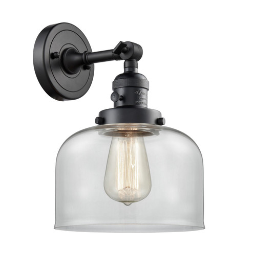 Franklin Restoration LED Wall Sconce in Matte Black (405|203SW-BK-G72-LED)