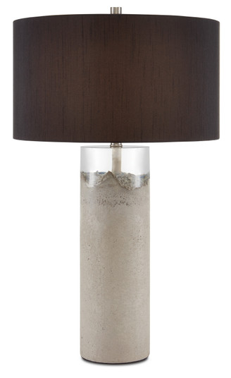 Edfu One Light Table Lamp in Concrete/Clear (142|6000-0751)