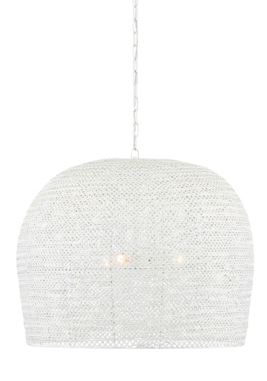 Piero Three Light Chandelier in White (142|9000-0869)