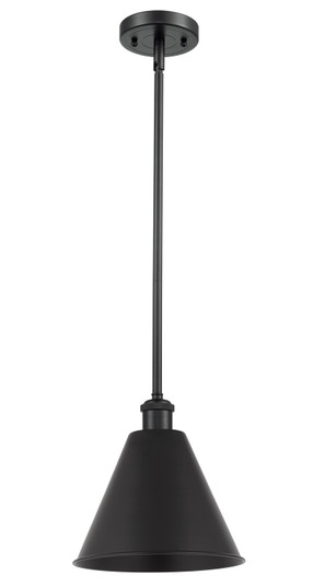 Ballston LED Pendant in Black Antique Brass (405|516-1S-BAB-MBC-12-BK-LED)