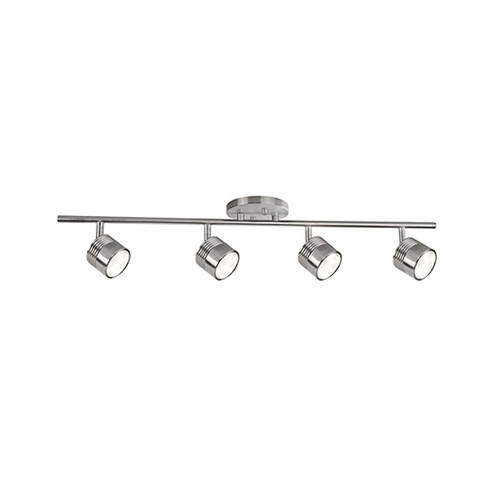 Lyra LED Track Lighting in Black|Brushed Nickel (347|TR10031-BN)