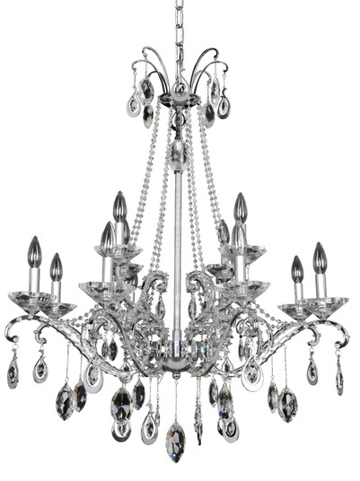 Torreli 12 Light Chandelier in Chrome (238|023551-010-FR001)