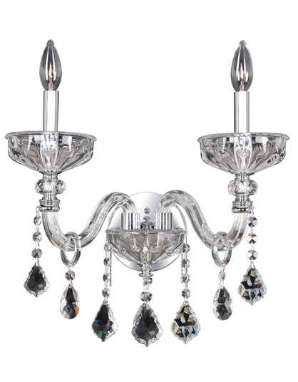 Clovio Two Light Wall Bracket in Chrome (238|026021-010-FR001)