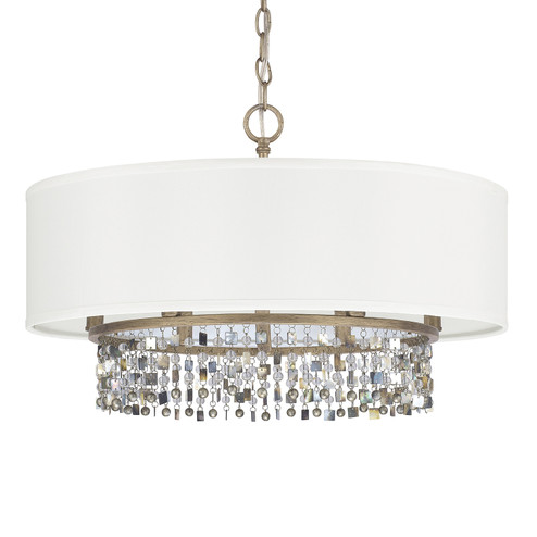 Harper Six Light Pendant in Brushed Gold (65|4216BG-544-CP)