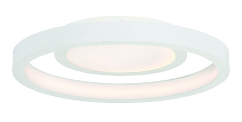 Knock Out LED Flush Mount in White (42|P2015-044-L)