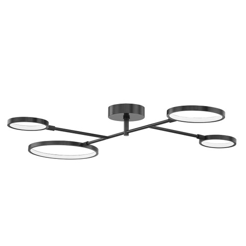 Saturn LED Semi Flush Mount in Old Bronze (70|4104-OB)