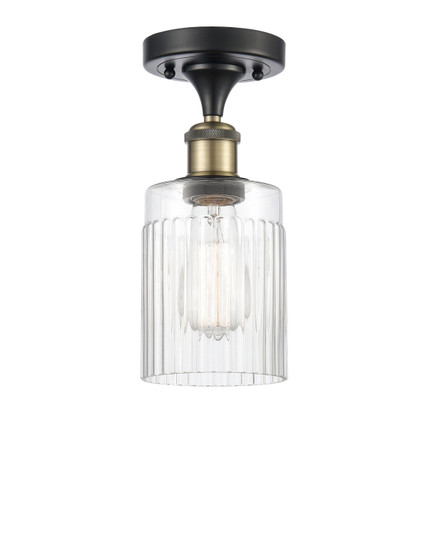 Ballston One Light Semi-Flush Mount in Black Antique Brass (405|516-1C-BAB-G342)