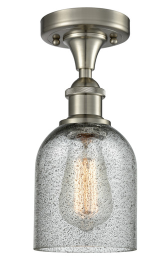 Ballston One Light Semi-Flush Mount in Brushed Satin Nickel (405|516-1C-SN-G257) Ballston One Light Semi-Flush Mount in Brushed Satin Nickel (405|516-1C-SN-G257)