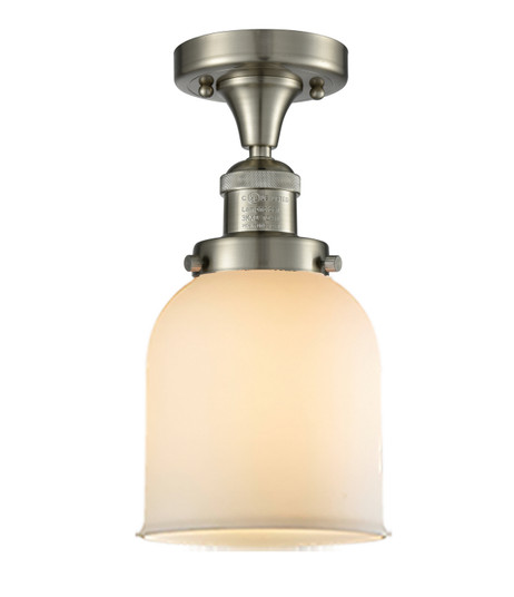 Franklin Restoration One Light Semi-Flush Mount in Brushed Satin Nickel (405|517-1CH-SN-G51)