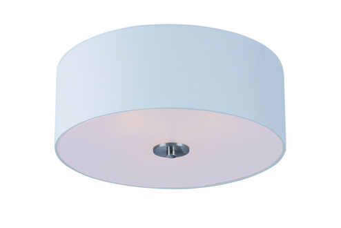 Bongo Three Light Flush Mount in Satin Nickel (16|10010WLSN)