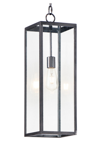 Catalina One Light Outdoor Hanging Lantern in Dark Bronze (16|30097CLDBZ)