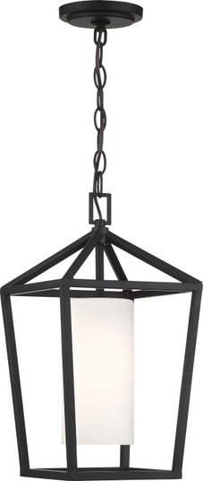 Hopewell One Light Hanging Lantern in Matte Black (72|60-6594)