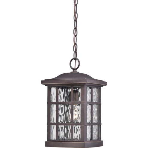Stonington One Light Outdoor Hanging Lantern in Palladian Bronze (10|SNN1909PN)