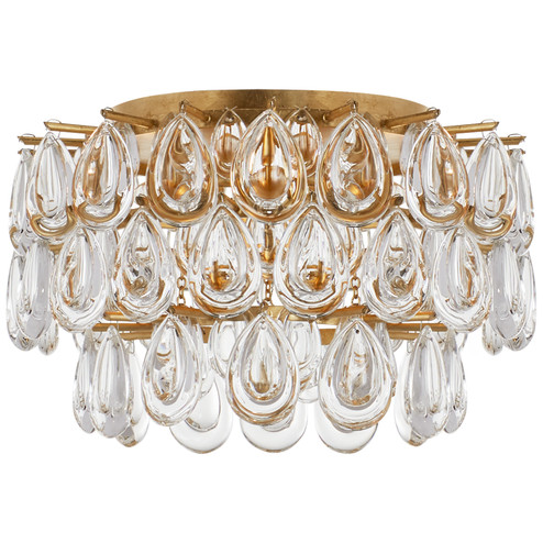 Liscia Three Light Flush Mount in Gild (268|ARN 4170G-CG)