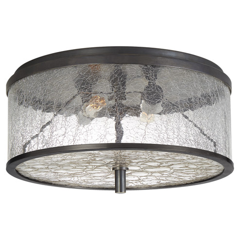 Liaison Two Light Flush Mount in Bronze (268|KW 4202BZ-CRG)