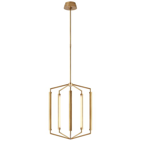 Appareil LED Lantern in Antique-Burnished Brass (268|KW 5703AB)