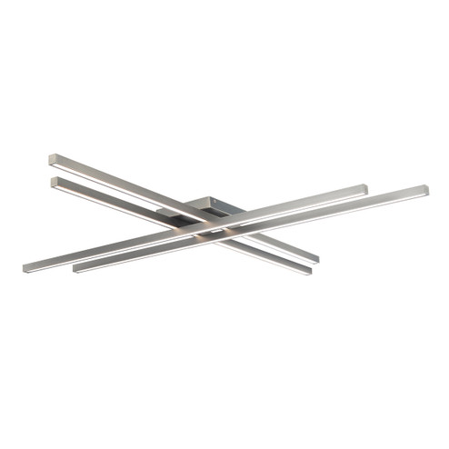 Parallax LED Flush Mount in Brushed Nickel (34|FM-73142-BN)