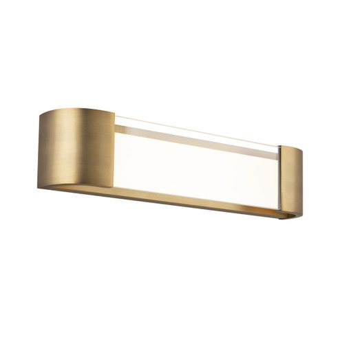 Melrose LED Bathroom Vanity in Aged Brass (34|WS-36022-AB)