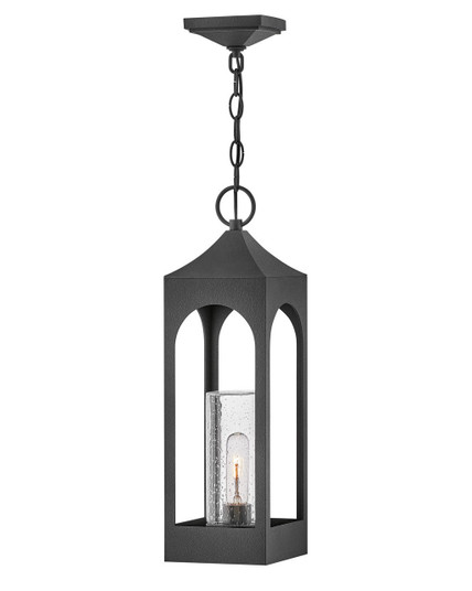 Amina LED Hanging Lantern in Distressed Zinc (13|18082DSZ)