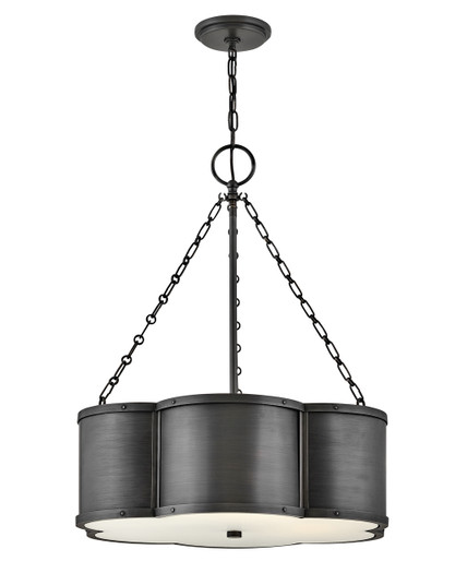 Chance LED Chandelier in Blackened Brass (13|4446BLB)