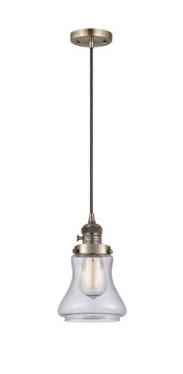 Franklin Restoration LED Mini Pendant in Antique Brass (405|201CSW-AB-G194-LED)