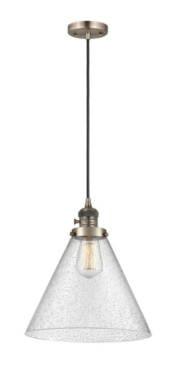 Franklin Restoration LED Pendant in Antique Brass (405|201CSW-AB-G44-L)