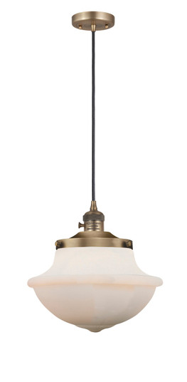 Franklin Restoration LED Mini Pendant in Brushed Brass (405|201CSW-BB-G541-LED)