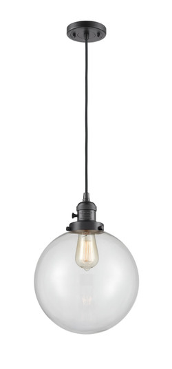 Franklin Restoration LED Mini Pendant in Oil Rubbed Bronze (405|201CSW-OB-G202-10-LED)