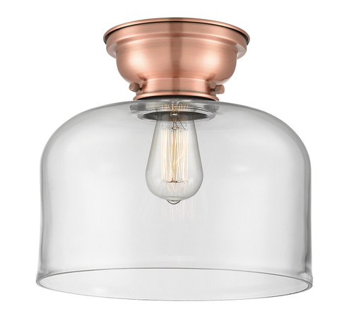 Franklin Restoration One Light Flush Mount in Antique Copper (405|623-1F-AC-G72-L)