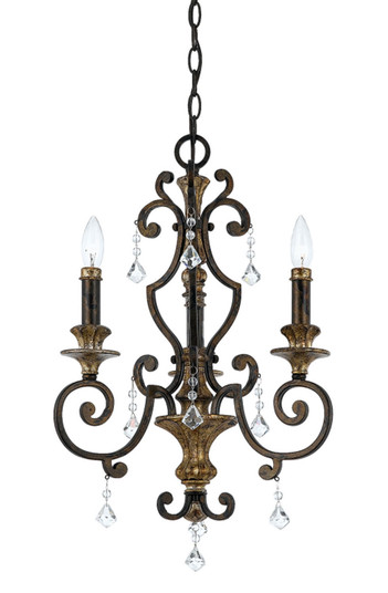 Marquette Three Light Chandelier in Heirloom (10|MQ5003HL)