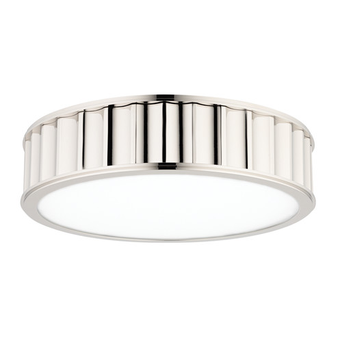 Middlebury Three Light Flush Mount in Polished Nickel (70|912-PN)