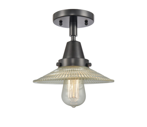 Caden One Light Semi-Flush Mount in Matte Black (405|447-1C-BK-G2)