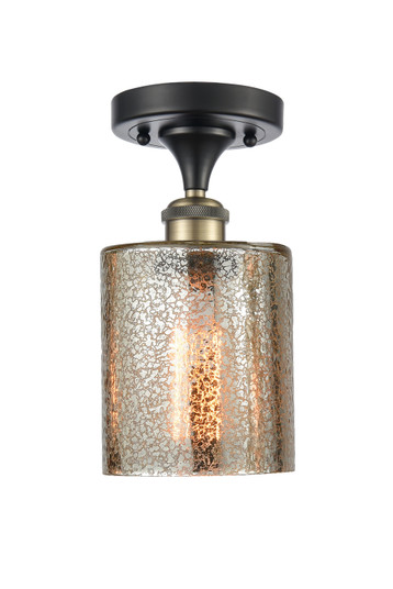 Ballston One Light Semi-Flush Mount in Black Antique Brass (405|516-1C-BAB-G116)